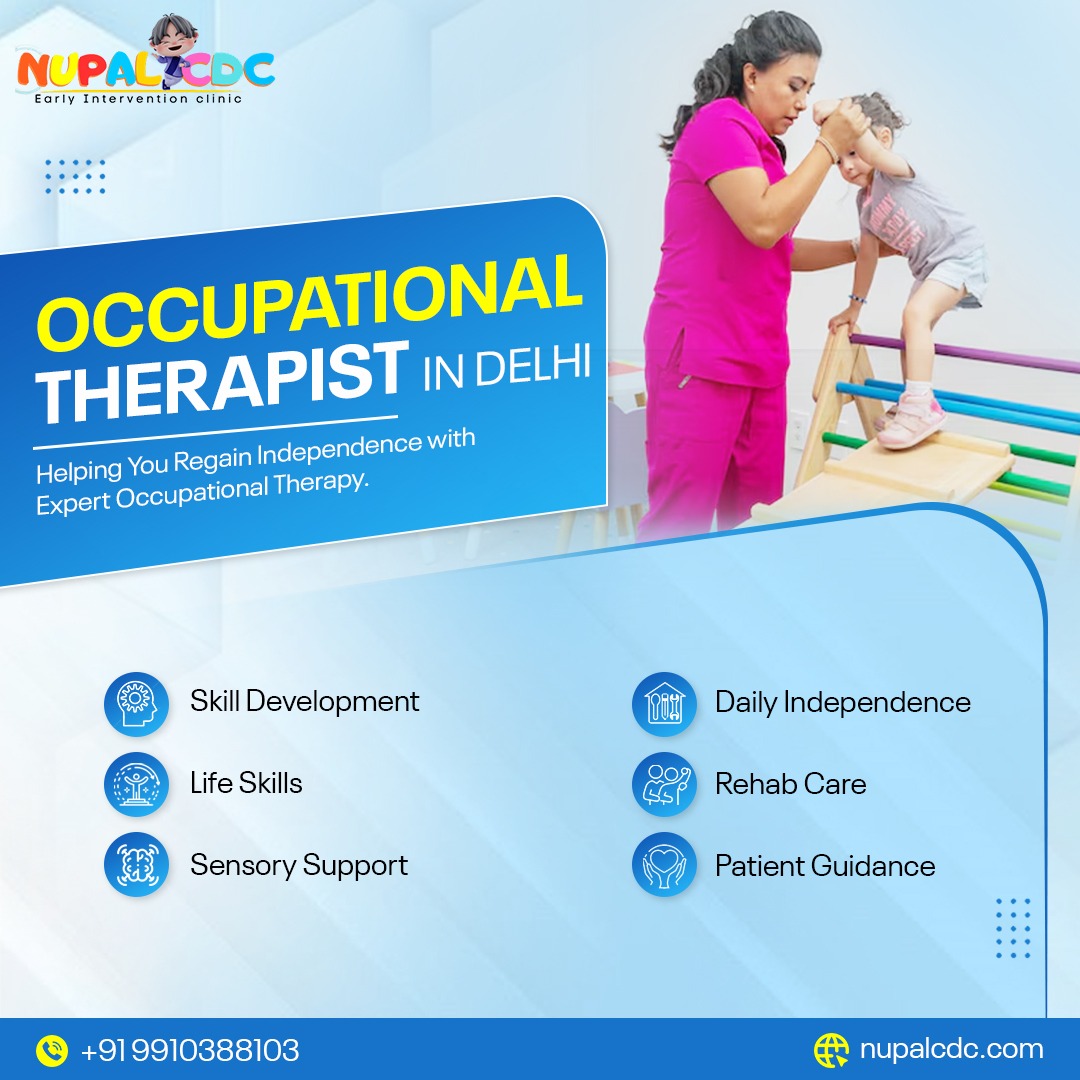 Occupational Therapist in Delhi for Motor Skill Therapy